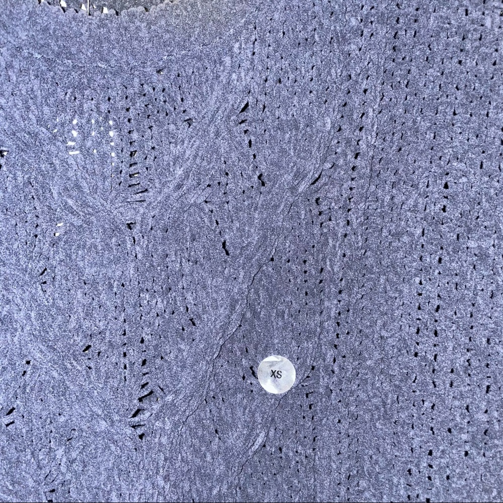NWT Aero Navy Cable Knit Soft Sweater XS - Picture 4 of 9